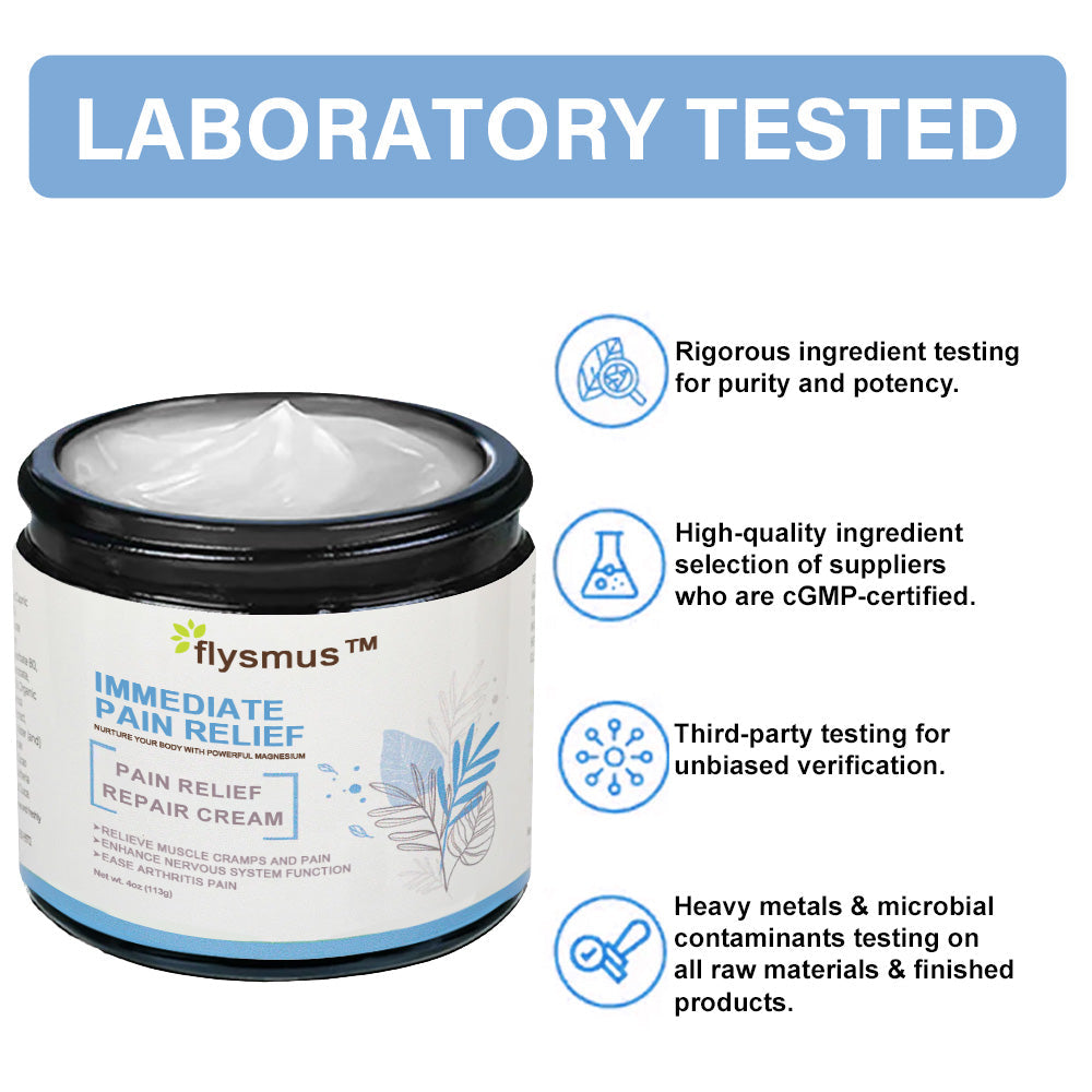 ✅Official Store: flysmus™ Magnesium pain relief healing cream👨⚕️Orthopaedic Association (BOA) Approved (Reducing joint pain, swelling, stiffness, redness, soreness, warmth,and joint fatigue)