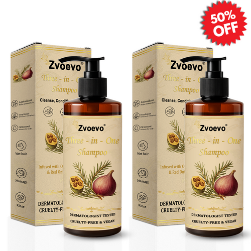 ✅Official Store: Zvoevo® Hair Revival 3-in-1 Shampoo (Prevent Hair Fall, Reduce Dandruff & Stimulate Growth)