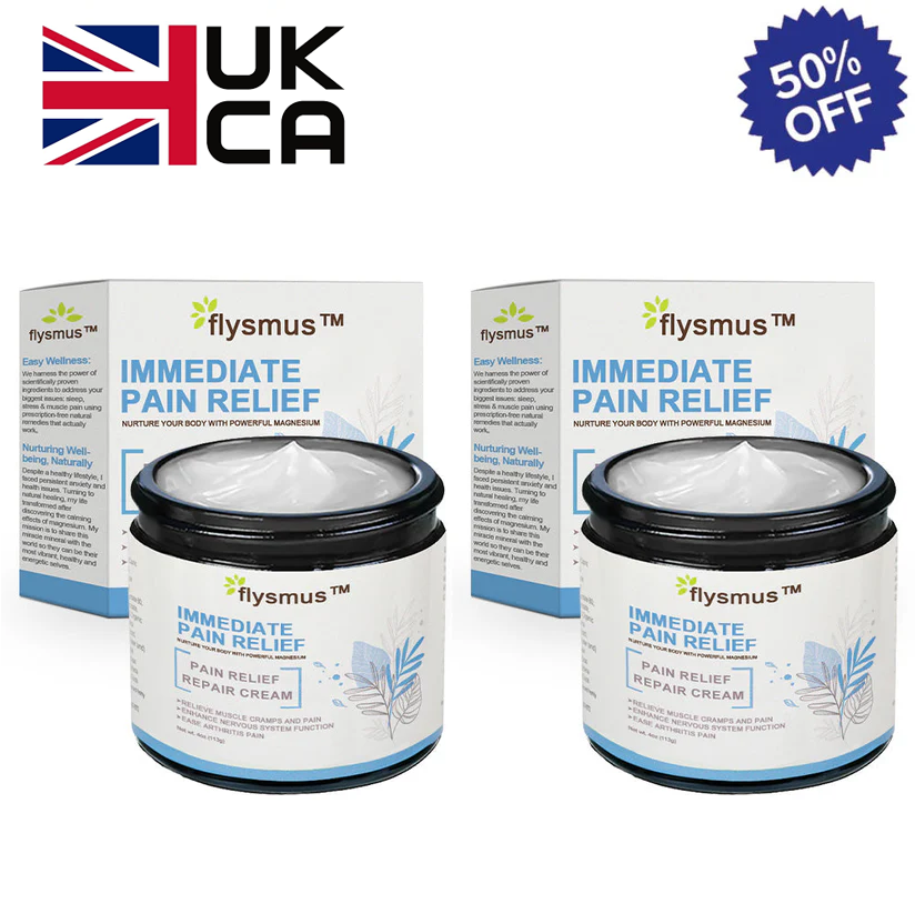 ✅Official Store: flysmus™ Magnesium pain relief healing cream👨⚕️Orthopaedic Association (BOA) Approved (Reducing joint pain, swelling, stiffness, redness, soreness, warmth,and joint fatigue)